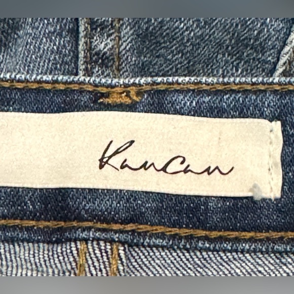 KanCan size 7/27, cuffed, ankle, skinny, distressed, high-rise denim - Picture 9 of 9